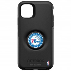 Чехол на iPhone с попсокетом Philadelphia 76ers OtterBox