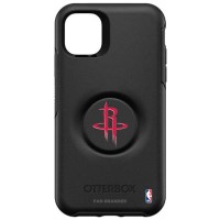 Телефон с держателем Houston Rockets OtterBox Otter + Pop Symmetry Series