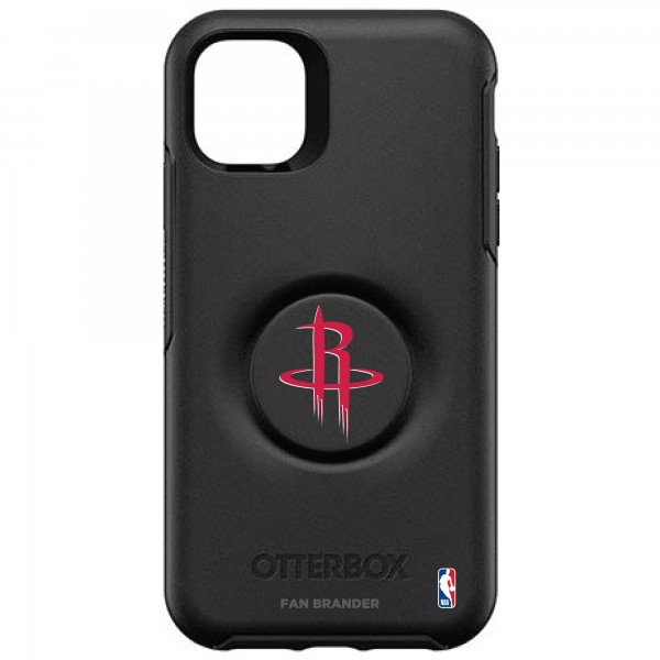 Телефон с держателем Houston Rockets OtterBox Otter + Pop Symmetry Series