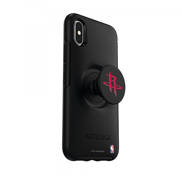 Телефон с держателем Houston Rockets OtterBox Otter + Pop Symmetry Series