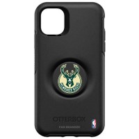 Чехол на iPhone с попсокетом Milwaukee Bucks OtterBox