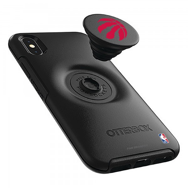 Чехол на iPhone с попсокетом Toronto Raptors OtterBox