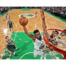 Unsigned Boston Celtics Jaylen Brown Fanatics Authentic Game Three Dunk on Giannis Antetokounmpo Photograph