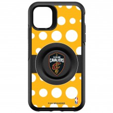 Чехол на телефон Cleveland Cavaliers OtterBox Otter+Pop PopSocket Polka Dot iPhone