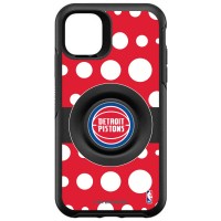 Телефон с держателем Detroit Pistons OtterBox Otter + Pop Polka Dot