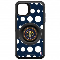 Чехол на телефон Denver Nuggets OtterBox Otter+Pop PopSocket Polka Dot iPhone