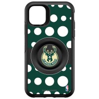 Чехол на iPhone с попсокетом Milwaukee Bucks OtterBox