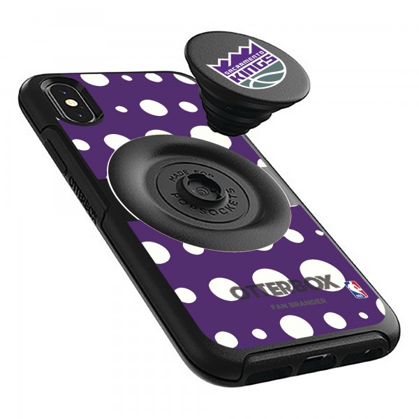 Чехол на iPhone с попсокетом Sacramento Kings OtterBox