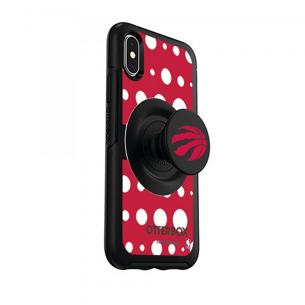 Чехол на iPhone с попсокетом Toronto Raptors OtterBox
