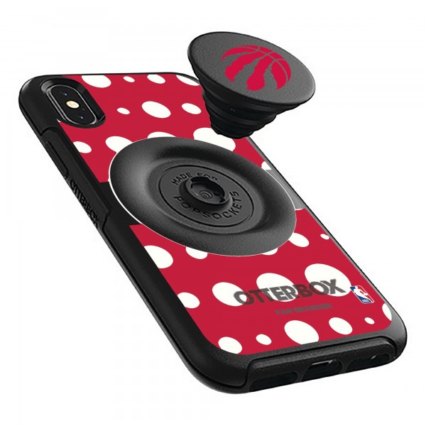 Чехол на iPhone с попсокетом Toronto Raptors OtterBox