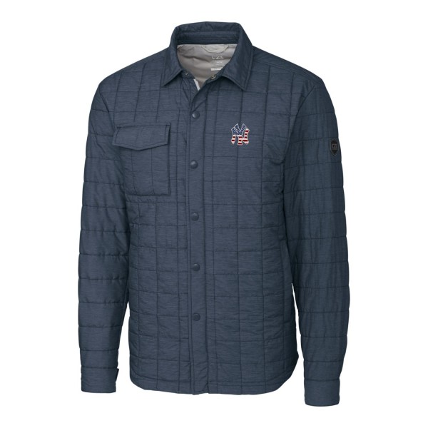 Куртка New York Yankees Cutter & Buck Stars & Stripes Rainier - Gray