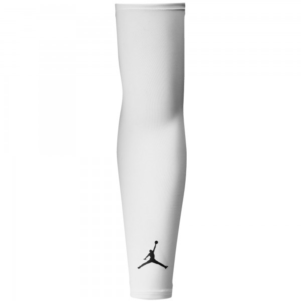 Подростковая NBA Jordan Brand White Performance Arm Sleeve