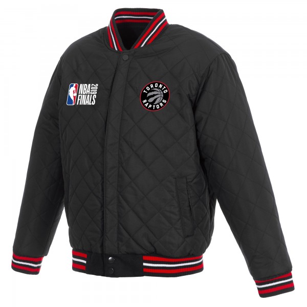 Куртка Toronto Raptors JH Design 2019 NBA Finals Champions Reversible Two-Toned Wool - Black/Red