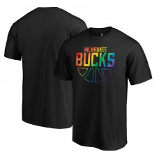 Футболка Milwaukee Bucks Team Pride Wordmark - Black