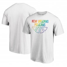 Футболка New Orleans Pelicans Team Pride Wordmark - White