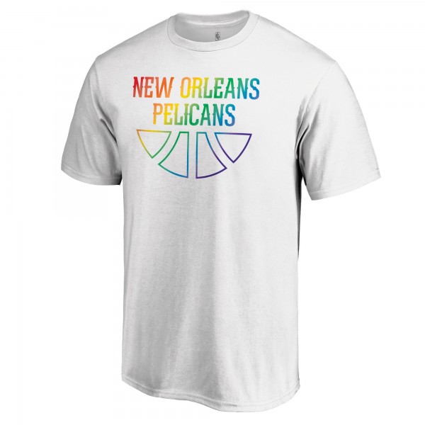 Футболка New Orleans Pelicans Team Pride Wordmark - White