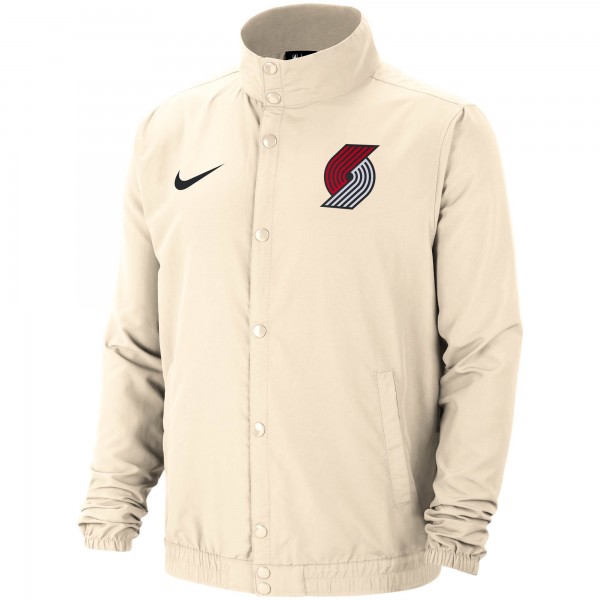 Бомбер Portland Trail Blazers Nike City Edition Lightweight DNA - Cream