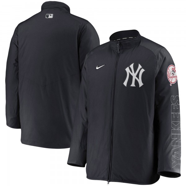 Кофта на молнии New York Yankees Nike Authentic Collection Dugout - Black