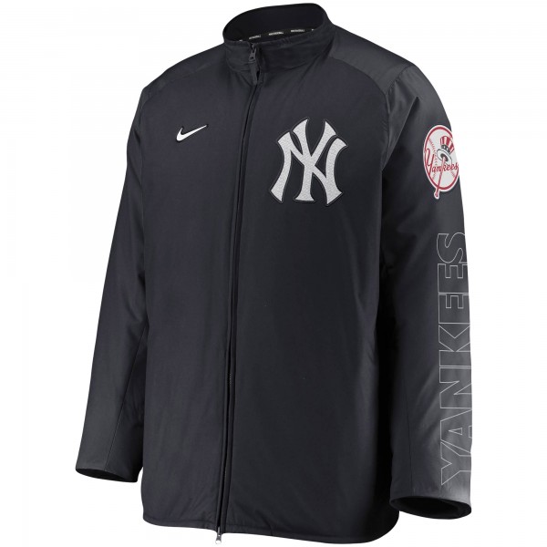Кофта на молнии New York Yankees Nike Authentic Collection Dugout - Black