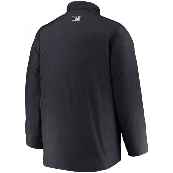 Кофта на молнии New York Yankees Nike Authentic Collection Dugout - Black