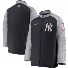 Кофта на молнии New York Yankees Nike Authentic Collection Dugout - Navy
