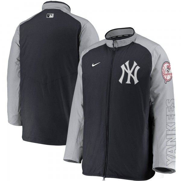 Кофта на молнии New York Yankees Nike Authentic Collection Dugout - Navy