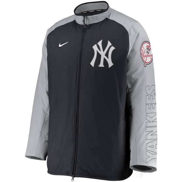 Кофта на молнии New York Yankees Nike Authentic Collection Dugout - Navy