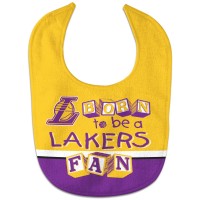 Newborn & Малышам Los Angeles Lakers WinCraft Born To Be All Pro Baby Bib