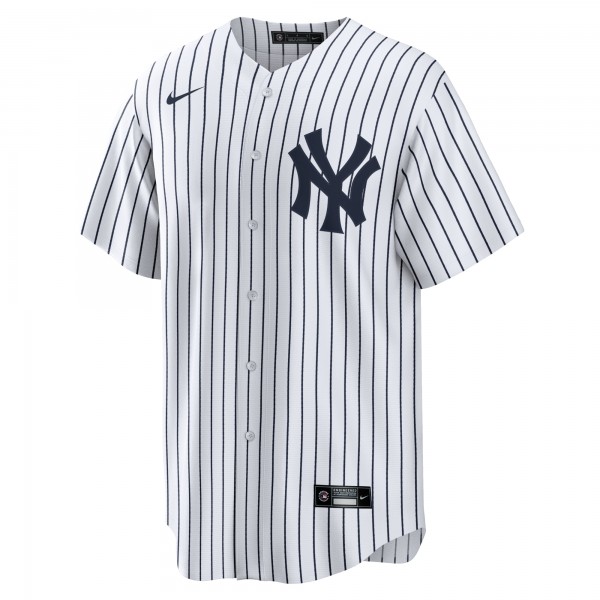 New York Yankees Giancarlo Stanton Nike White Home Replica Player Name Jersey