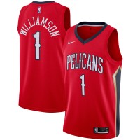 Игровая форма  Zion Williamson New Orleans Pelicans Nike 2019/2020 Swingman - Statement Edition - Red