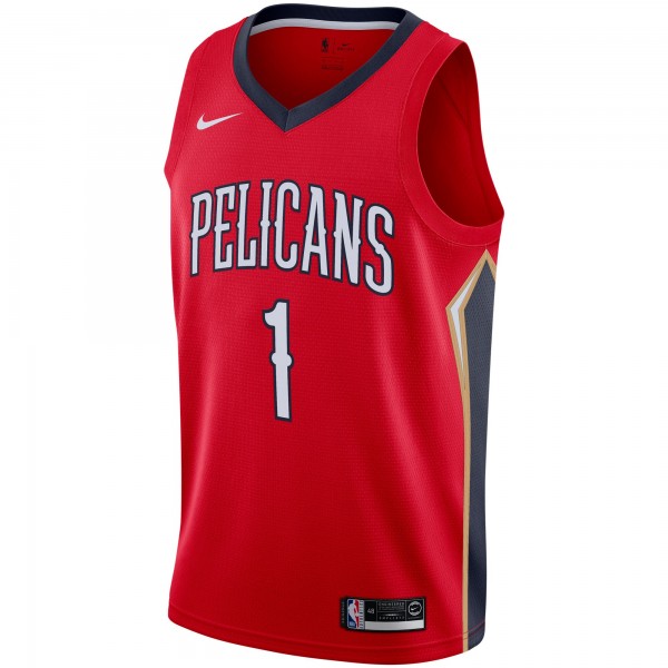Игровая форма  Zion Williamson New Orleans Pelicans Nike 2019/2020 Swingman - Statement Edition - Red
