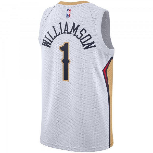 Игровая майка Zion Williamson New Orleans Pelicans Nike 2019/2020 Swingman - Association Edition - White - оригинальная джерси НБА