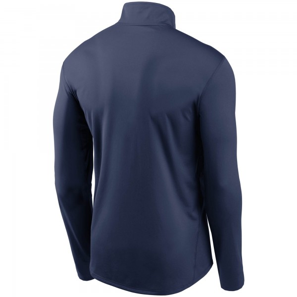 Кофта на короткой молнии New York Yankees Nike Team Logo Element Performance - Navy