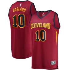 Подростковая Cleveland Cavaliers Darius Garland Fanatics Wine Replica Fast Break Jersey - Icon Edition