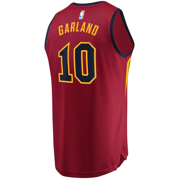 Подростковая Cleveland Cavaliers Darius Garland Fanatics Wine Replica Fast Break Jersey - Icon Edition