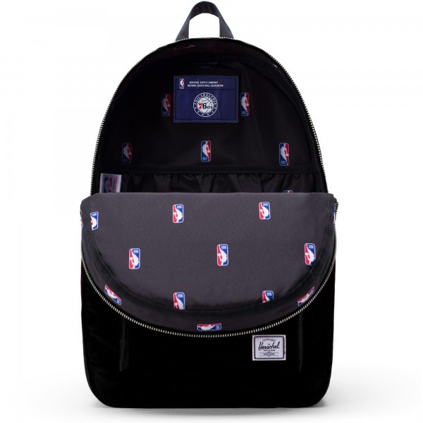 Рюкзак Philadelphia 76ers Herschel Supply Co. Satin Settlement - Black