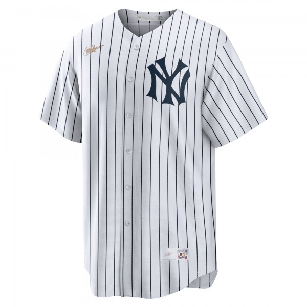Джерси New York Yankees Lou Gehrig Nike White Home Cooperstown Collection Player