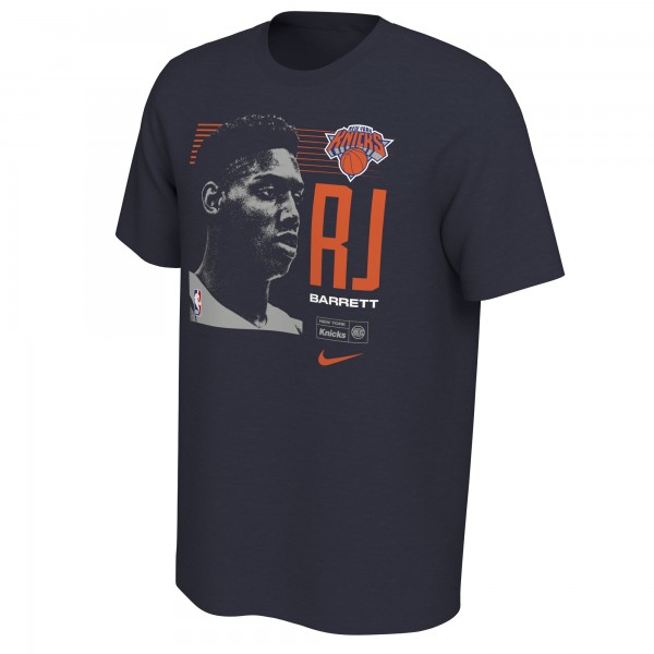 Футболка RJ Barrett New York Knicks Nike 2019 NBA Draft First Round Rookie - Navy