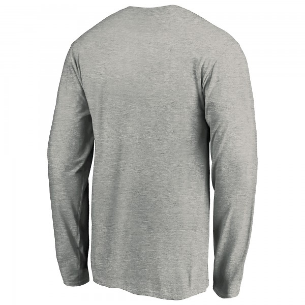 Golden State Warriors Heather Gray Victory Arch Long Sleeve T-Shirt