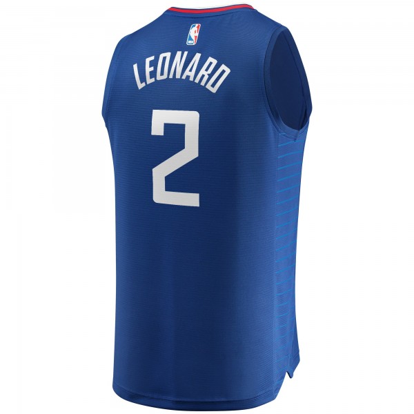 Игровая форма  Kawhi Leonard LA Clippers 2019/20 Fast Break Replica Blue - Icon Edition