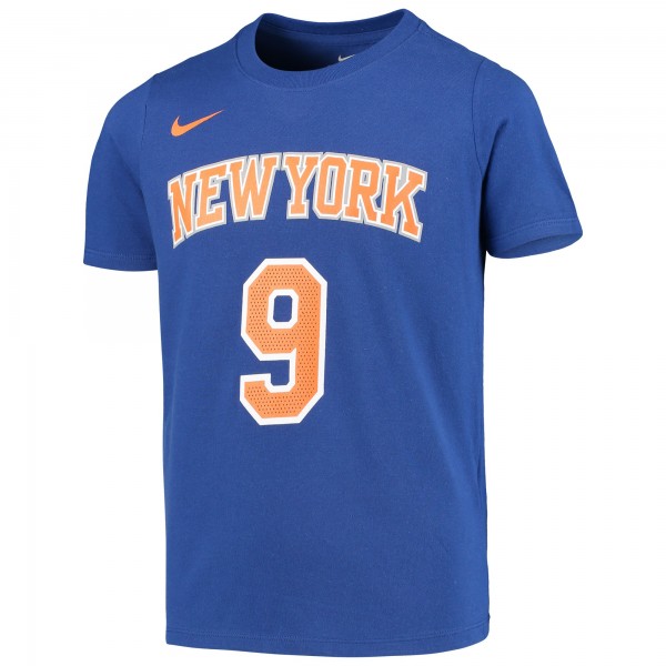 Детская футболка RJ Barrett New York Knicks Nike - Blue