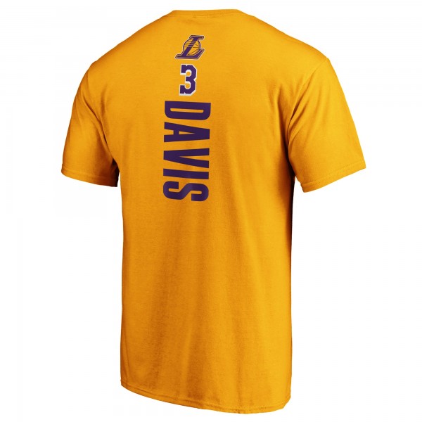 Футболка Anthony Davis Los Angeles Lakers - Gold