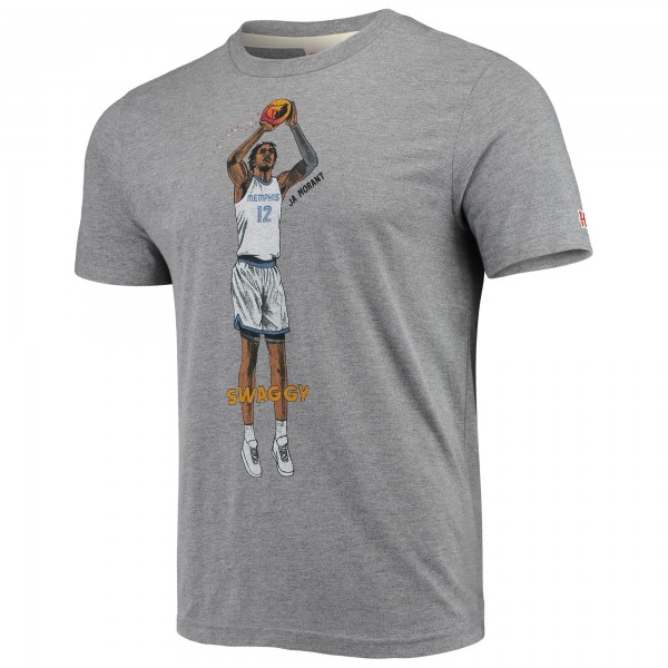 Футболка Ja Morant Memphis Grizzlies Player Graphic - Gray