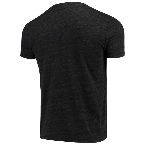 Футболка New York Knicks RJ Barrett Heathered Charcoal Graphic Tri-Blend