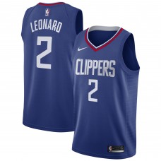Игровая форма Kawhi Leonard LA Clippers Nike 2019/20 Swingman Blue - Icon Edition