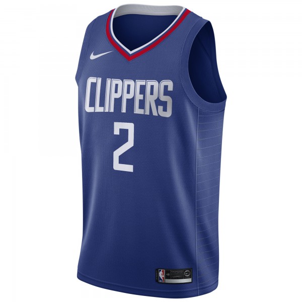 Игровая майка Kawhi Leonard LA Clippers Nike 2019/20 Swingman Blue - Icon Edition - оригинальная джерси НБА