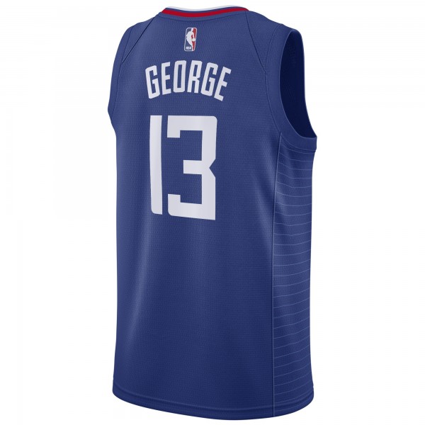 Игровая майка Paul George LA Clippers Nike 2019/20 Swingman Blue - Icon Edition - оригинальная джерси НБА