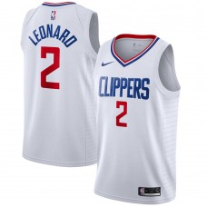 Игровая форма  Kawhi Leonard LA Clippers Nike 2019/2020 Swingman - Association Edition - White