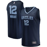 Игровая форма  Ja Morant Memphis Grizzlies 2019/20 Fast Break Replica Navy - Icon Edition