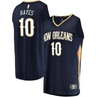 Игровая форма Jaxson Hayes New Orleans Pelicans Fast Break Replica Navy - Icon Edition
